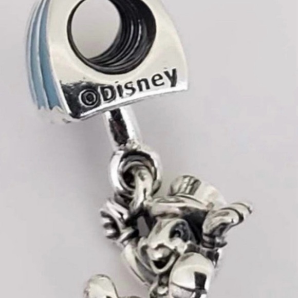 Brand New Retired PANDORA x Disney Jiminy Cricket and Umbrella Dangle Charm - Picture 5 of 16